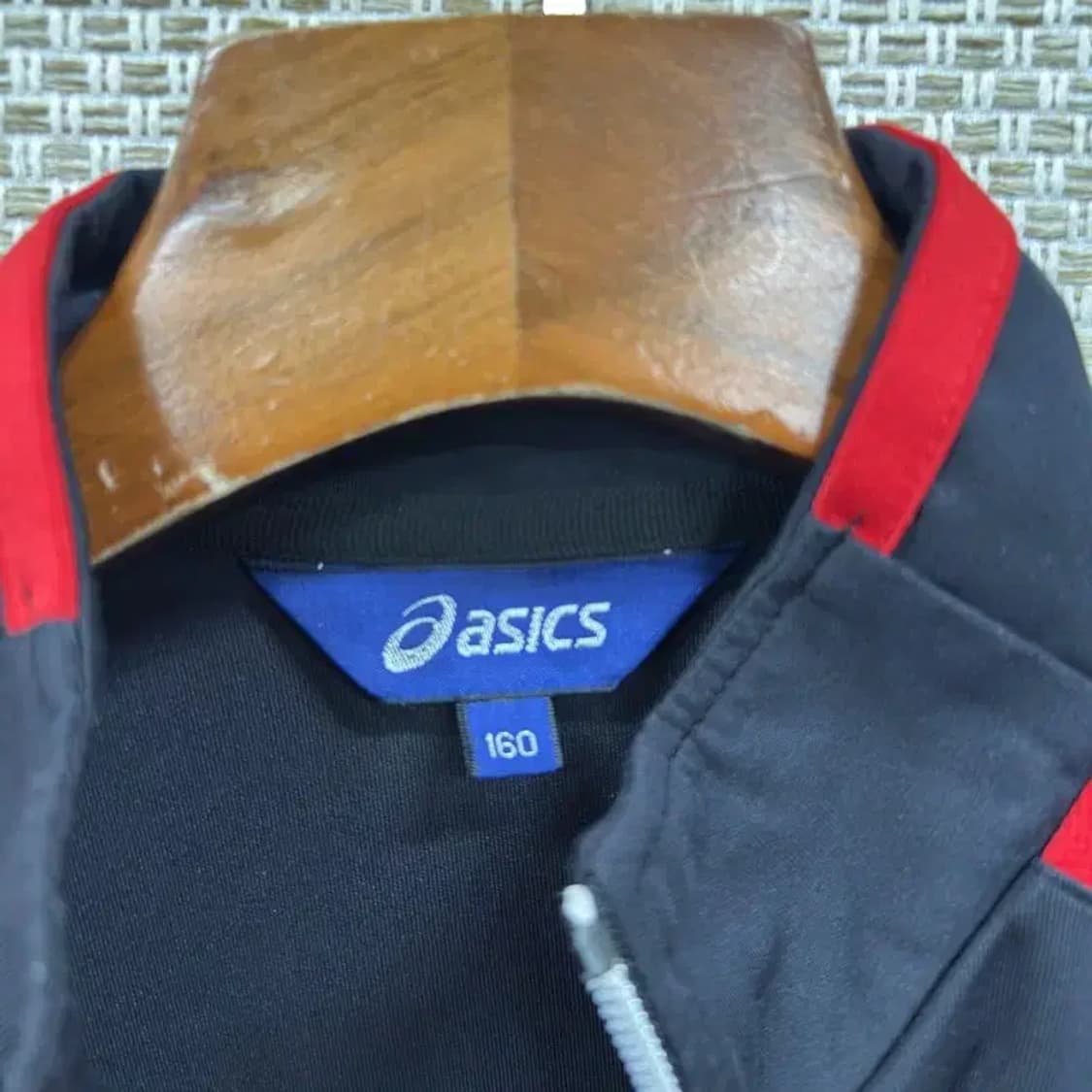 아식스 스포티 프린팅로고 트랙탑 져지 집업 90 A00487 상품이미지3