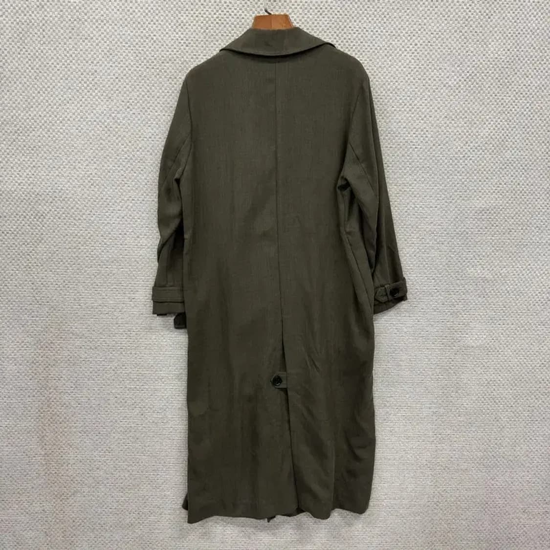 자라 ZARA 캐주얼 더블 모달 트렌치 롱 코트 90 A00489 상품이미지2