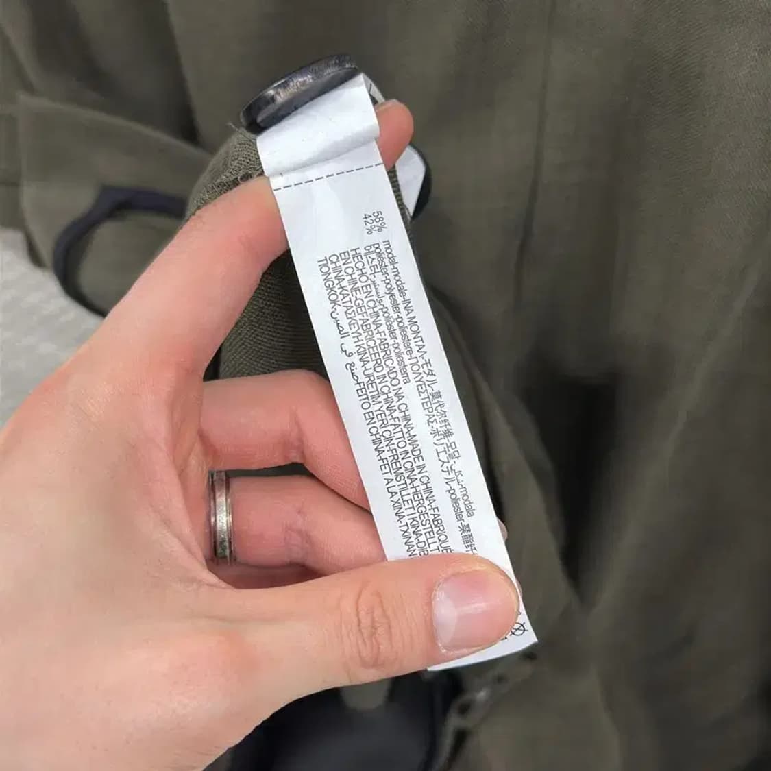 자라 ZARA 캐주얼 더블 모달 트렌치 롱 코트 90 A00489 상품이미지4