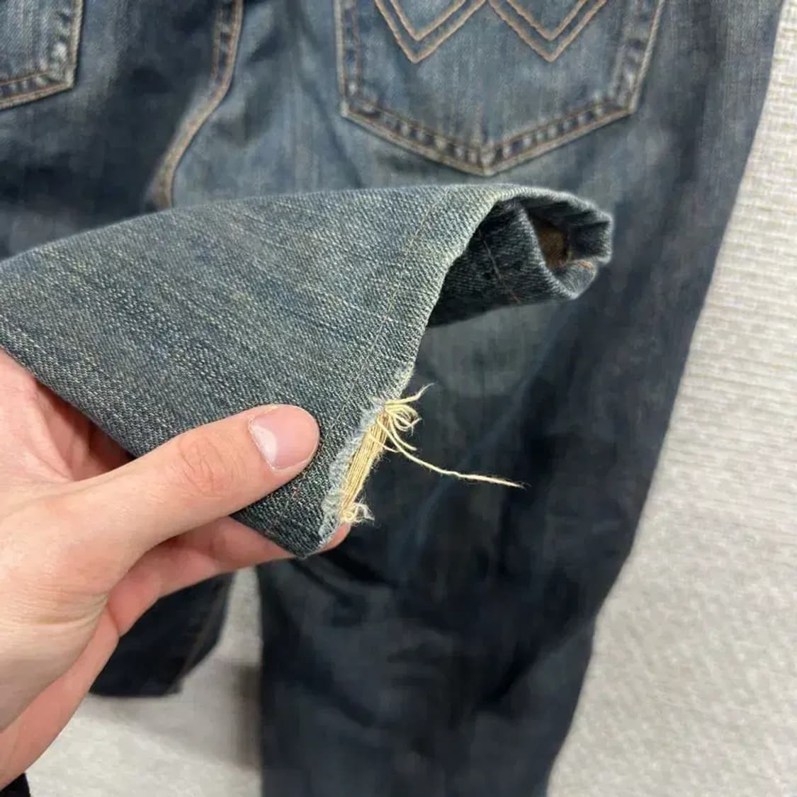 에드윈 404 인터네셔널 재팬 빈티지 데님 청바지 33인치 A00511 상품이미지7