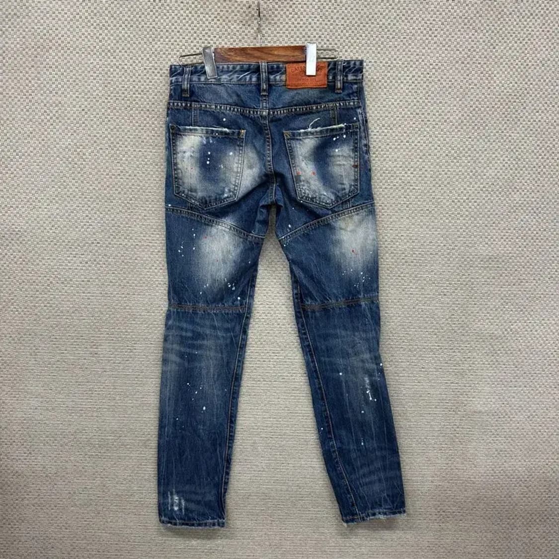 디스퀘어드2 페인팅 디스트로이드진 데님 청바지 44 A00512 상품이미지2