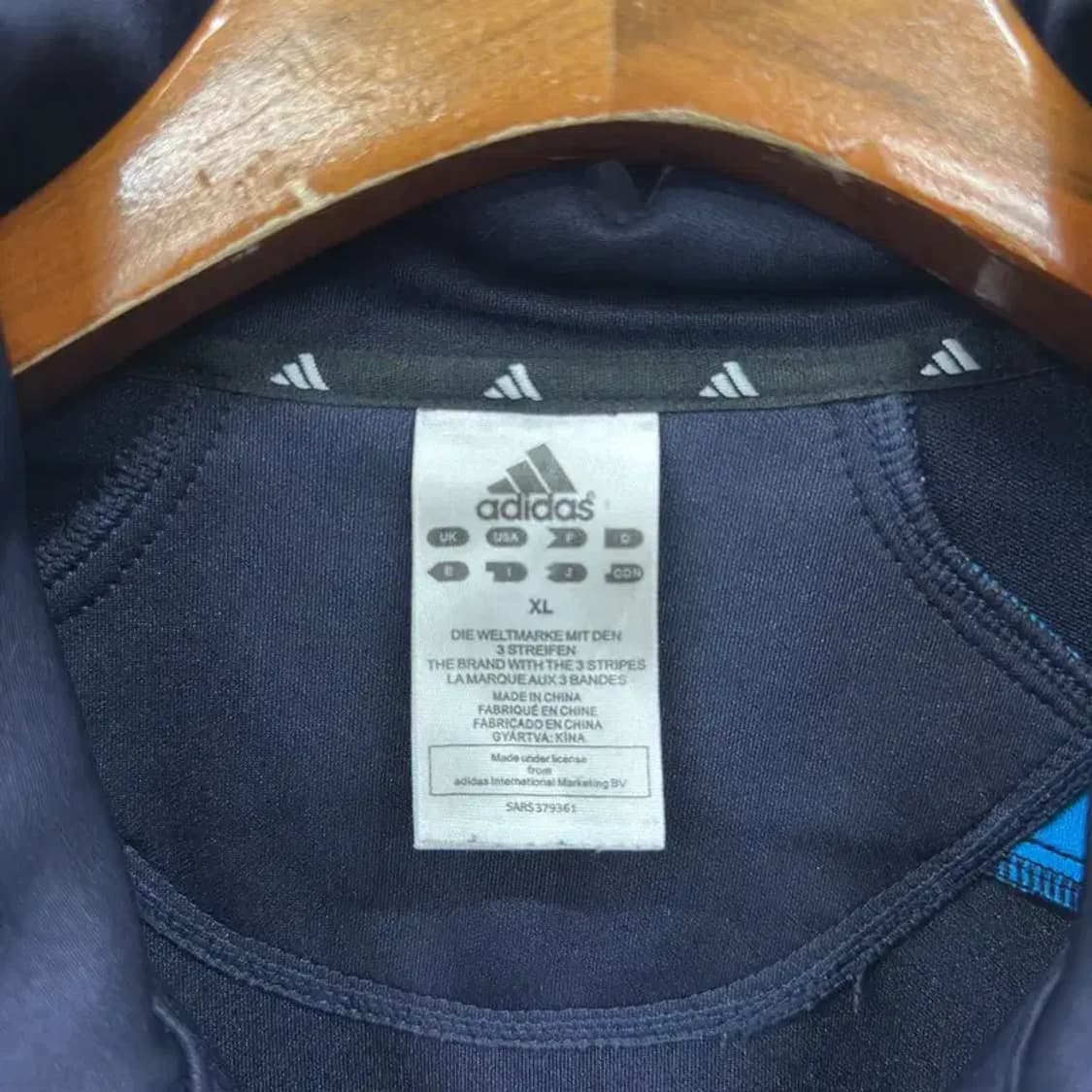 아디다스 자수로고 트랙탑 져지 집업 105 A00488 상품이미지3