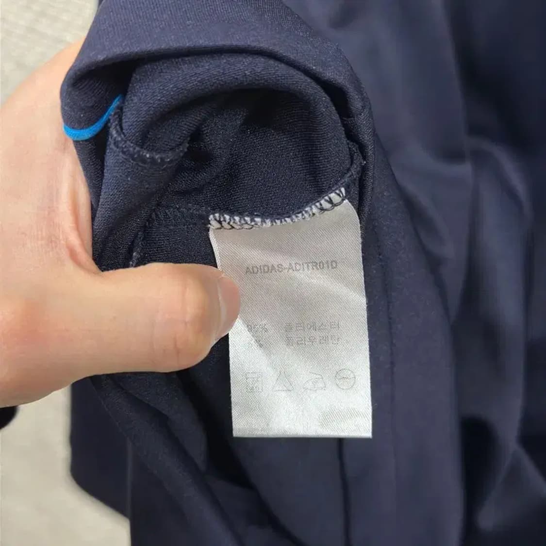 아디다스 자수로고 트랙탑 져지 집업 105 A00488 상품이미지4