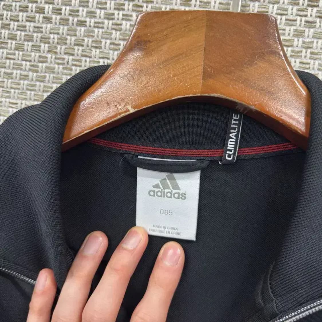 아디다스 캐주얼 프린팅로고 트랙탑 져지 집업 85 A00499 상품이미지3