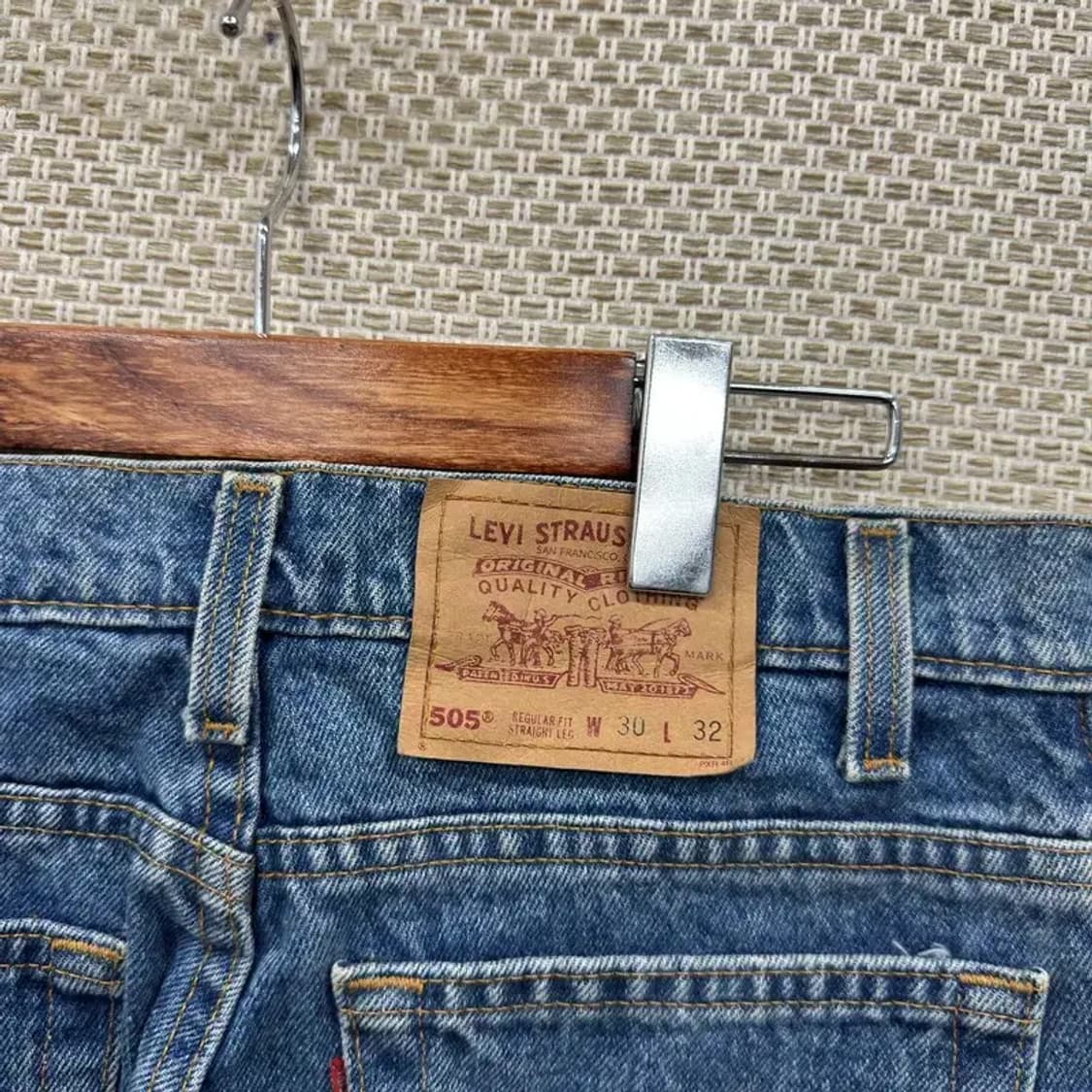 리바이스 505 캐주얼 데님 청바지 30인치 A00515 상품이미지3