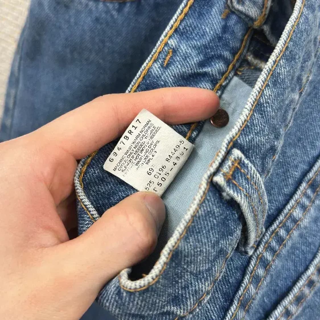 리바이스 505 캐주얼 데님 청바지 30인치 A00515 상품이미지5