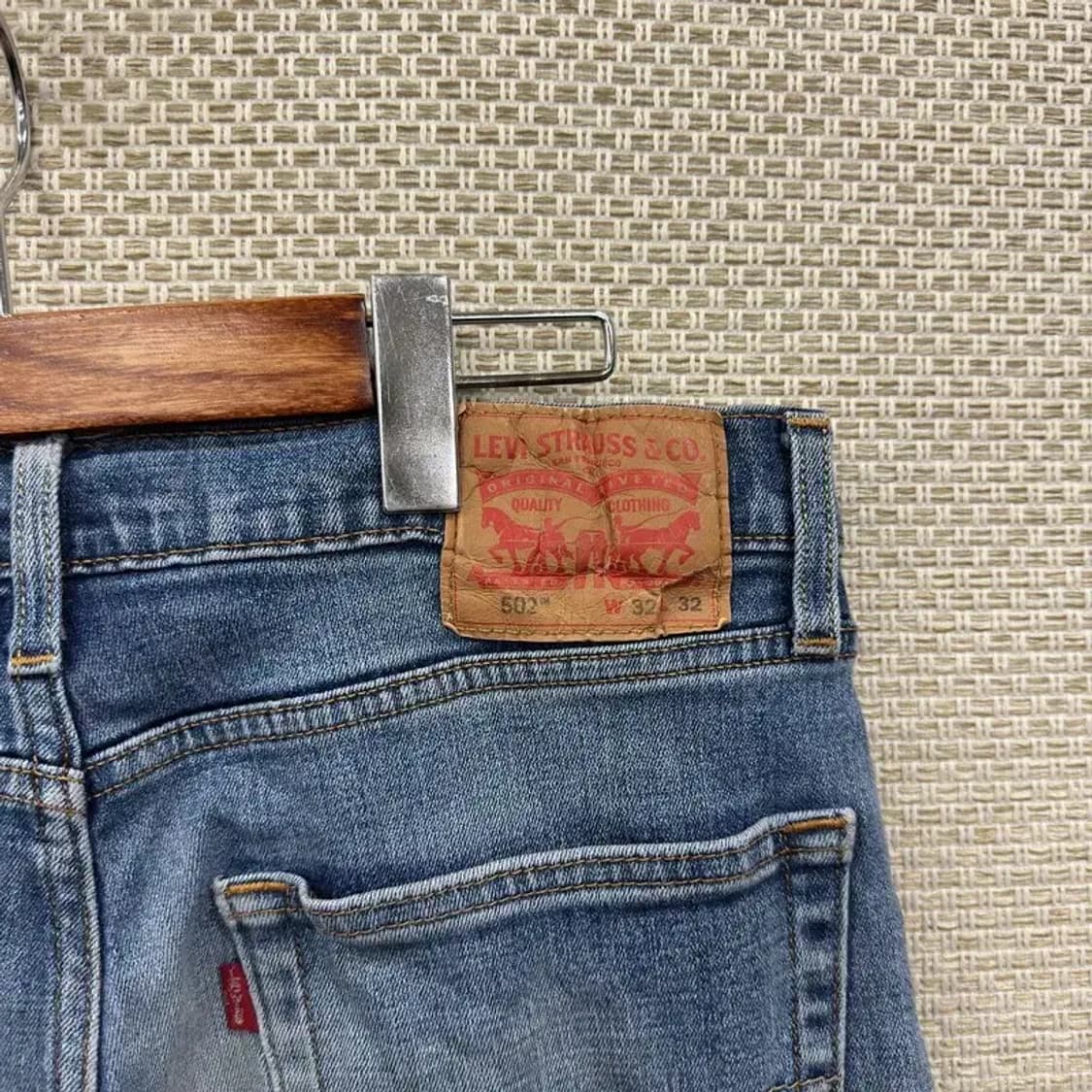 리바이스 502 퍼포먼스 스판 데님 청바지 32인치 A00513 상품이미지3