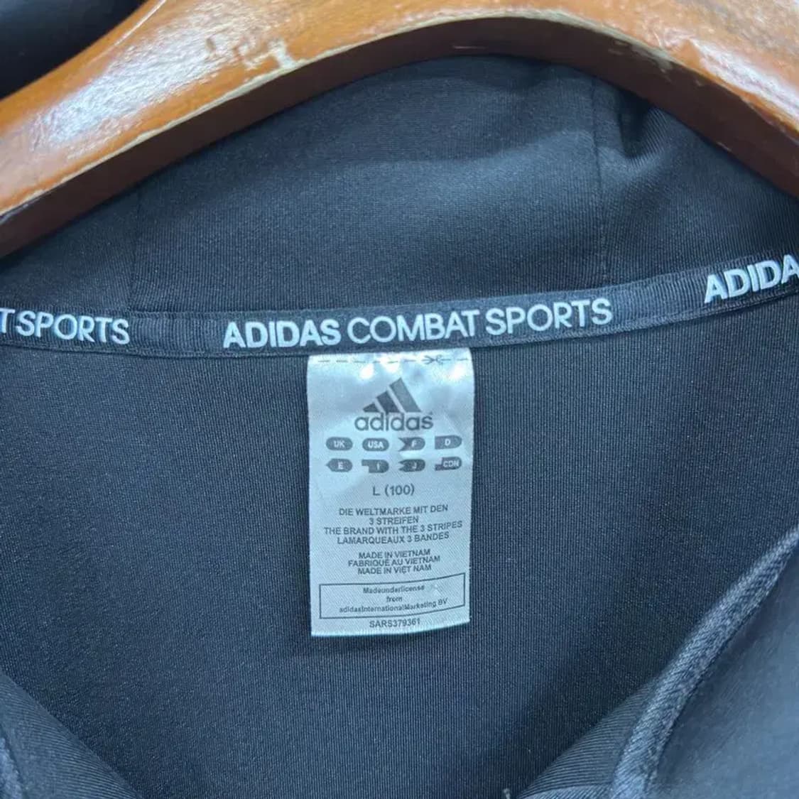 아디다스 캐주얼 프린팅로고 트랙탑 져지 후드집업 100 A00498 상품이미지3