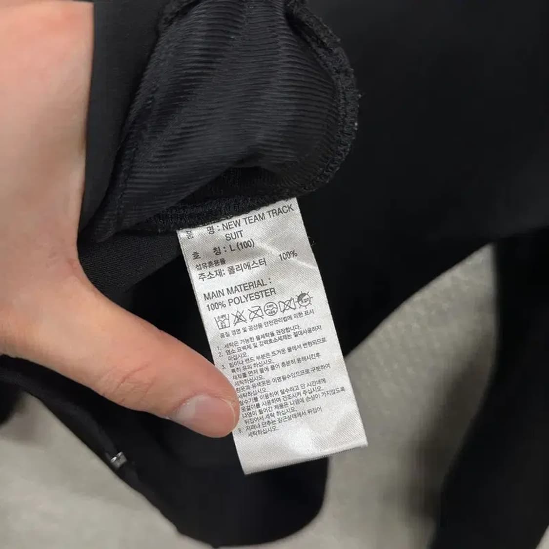 아디다스 캐주얼 프린팅로고 트랙탑 져지 후드집업 100 A00498 상품이미지4