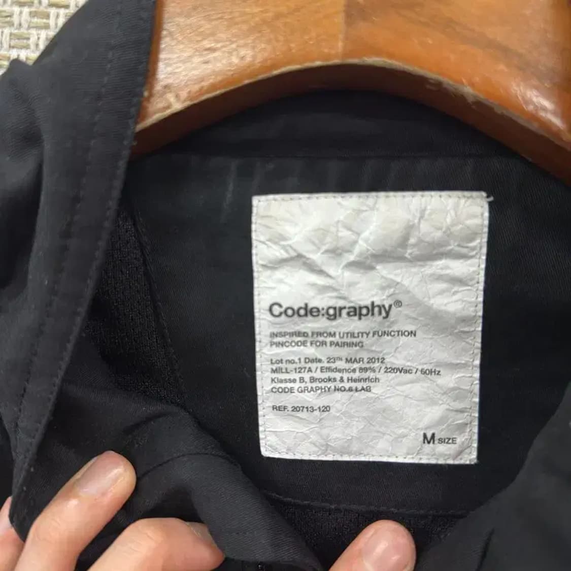 코드그라피 오버핏 유틸리티 숏 자켓 105 A00507 상품이미지3