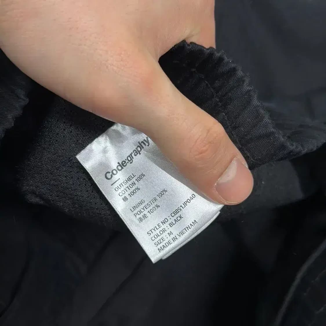 코드그라피 오버핏 유틸리티 숏 자켓 105 A00507 상품이미지4