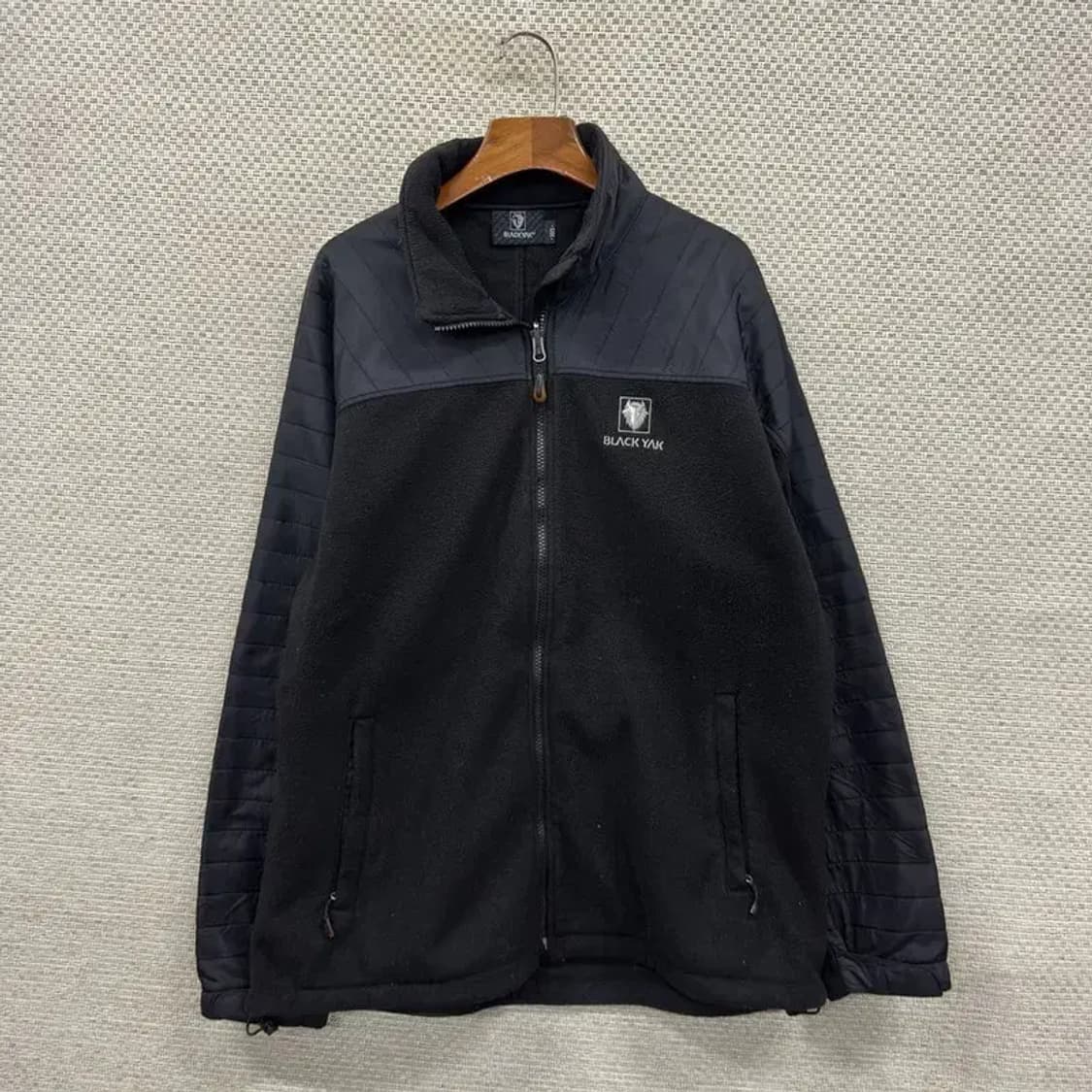 블랙야크 아웃도어 자수로고 플리스 후리스 집업 105 A00508 상품이미지1