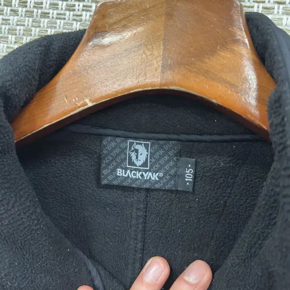 블랙야크 아웃도어 자수로고 플리스 후리스 집업 105 A00508 상품이미지3