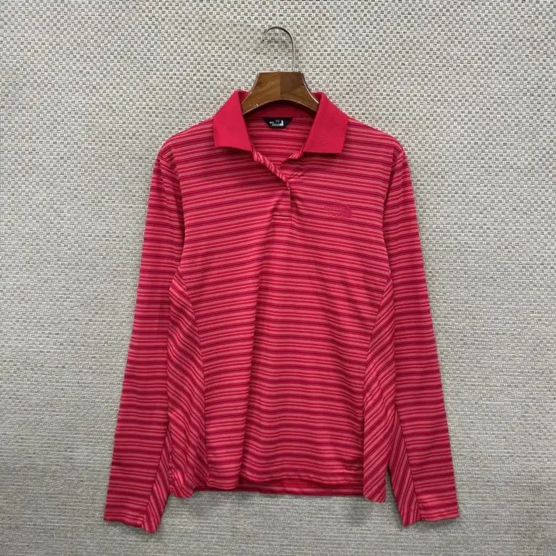 노스페이스 아웃도어 자수로고 기능성 긴팔카라티 90 A00510 상품이미지1