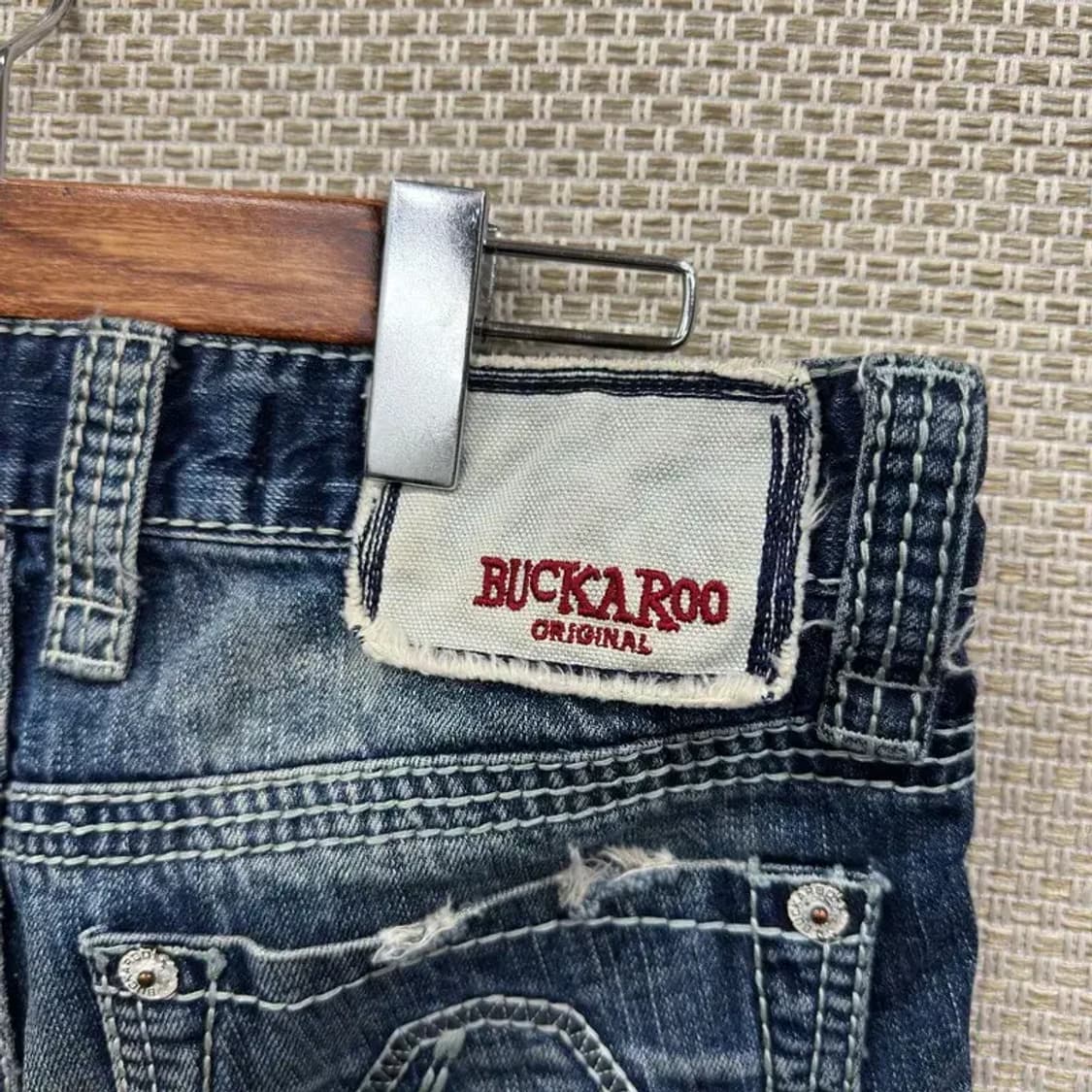 버커루 오리지날 Y2K 빈티지 데님 청바지 30인치 A00517 상품이미지3