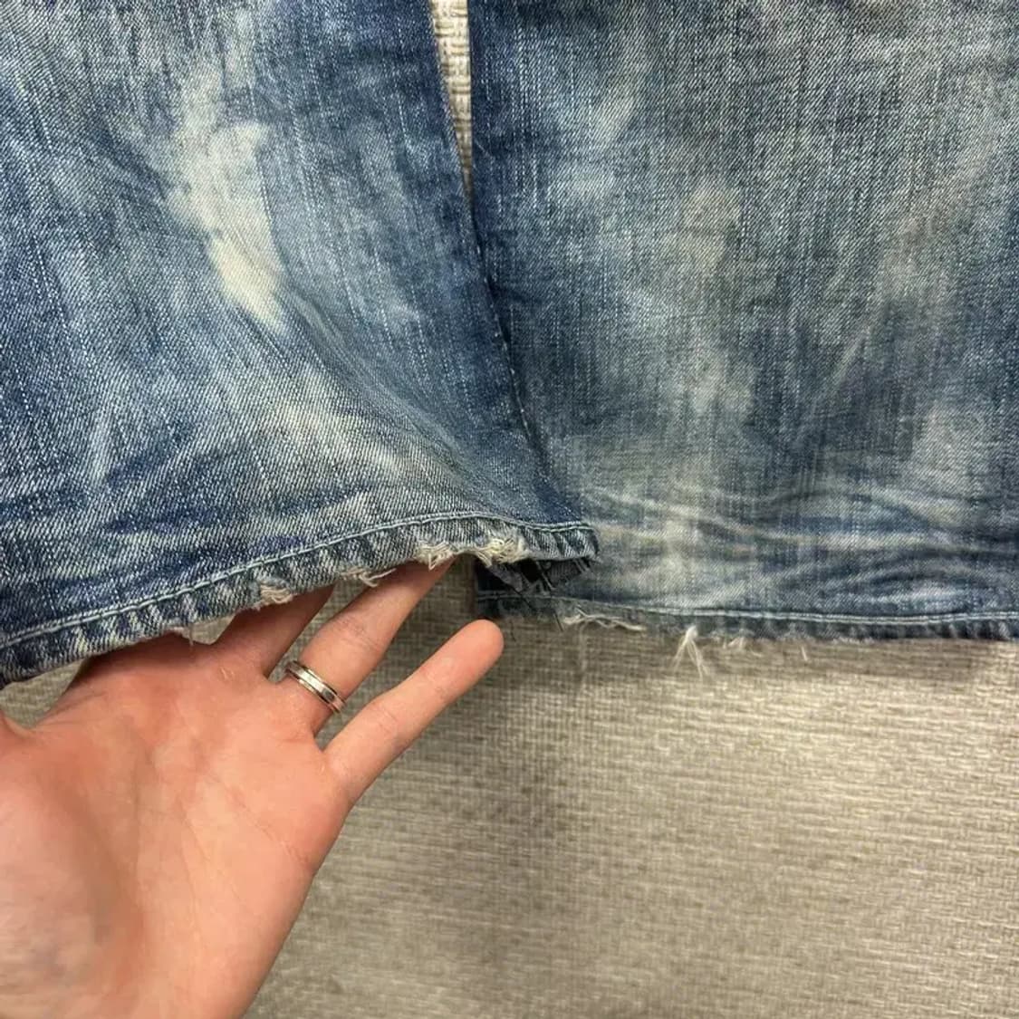 버커루 오리지날 Y2K 빈티지 데님 청바지 30인치 A00517 상품이미지7