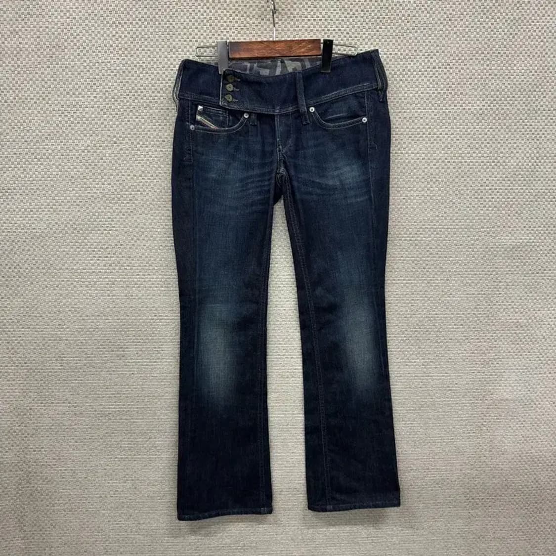 디젤 로우라이즈 부츠컷 데님 청바지 27인치 A00519 상품이미지1