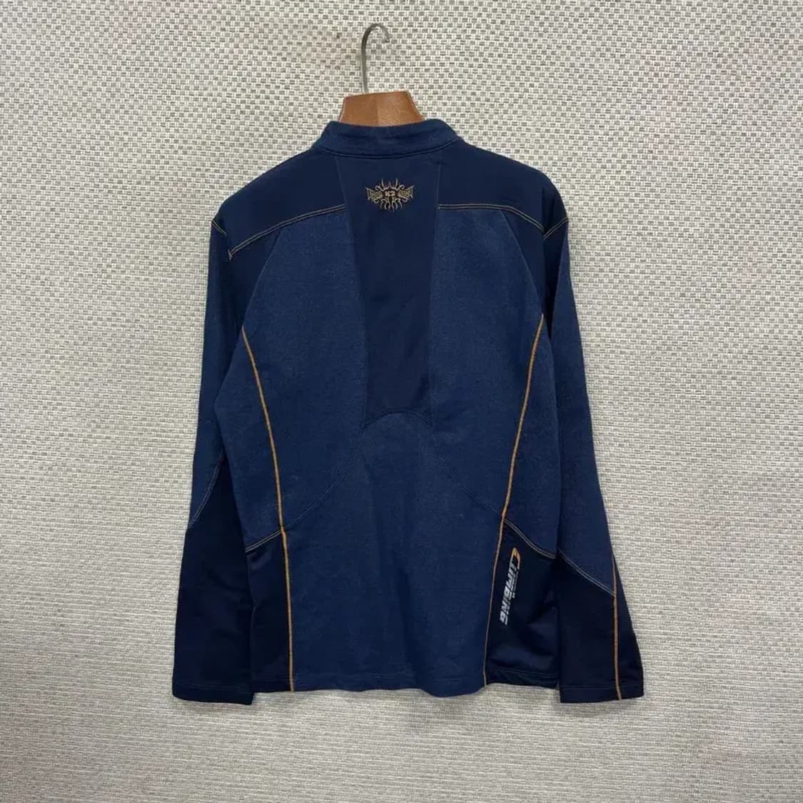 K2 아웃도어 자수로고 반집업 긴팔티 95 A00561 상품이미지2