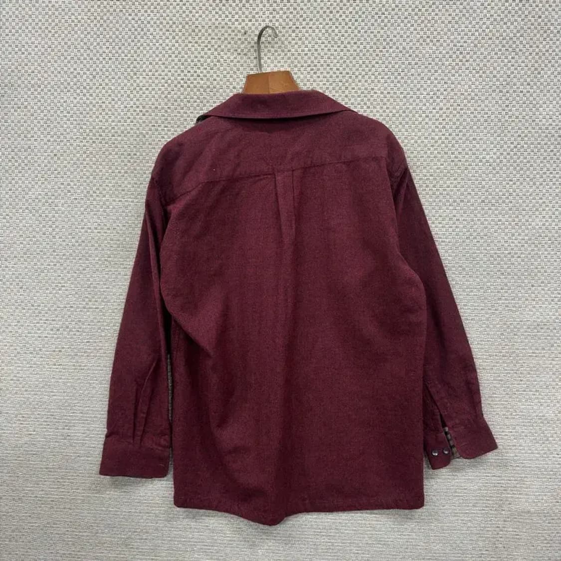 닥스 캐주얼 자수로고 올드스쿨 플란넬 긴팔 셔츠 95 A00562 상품이미지2