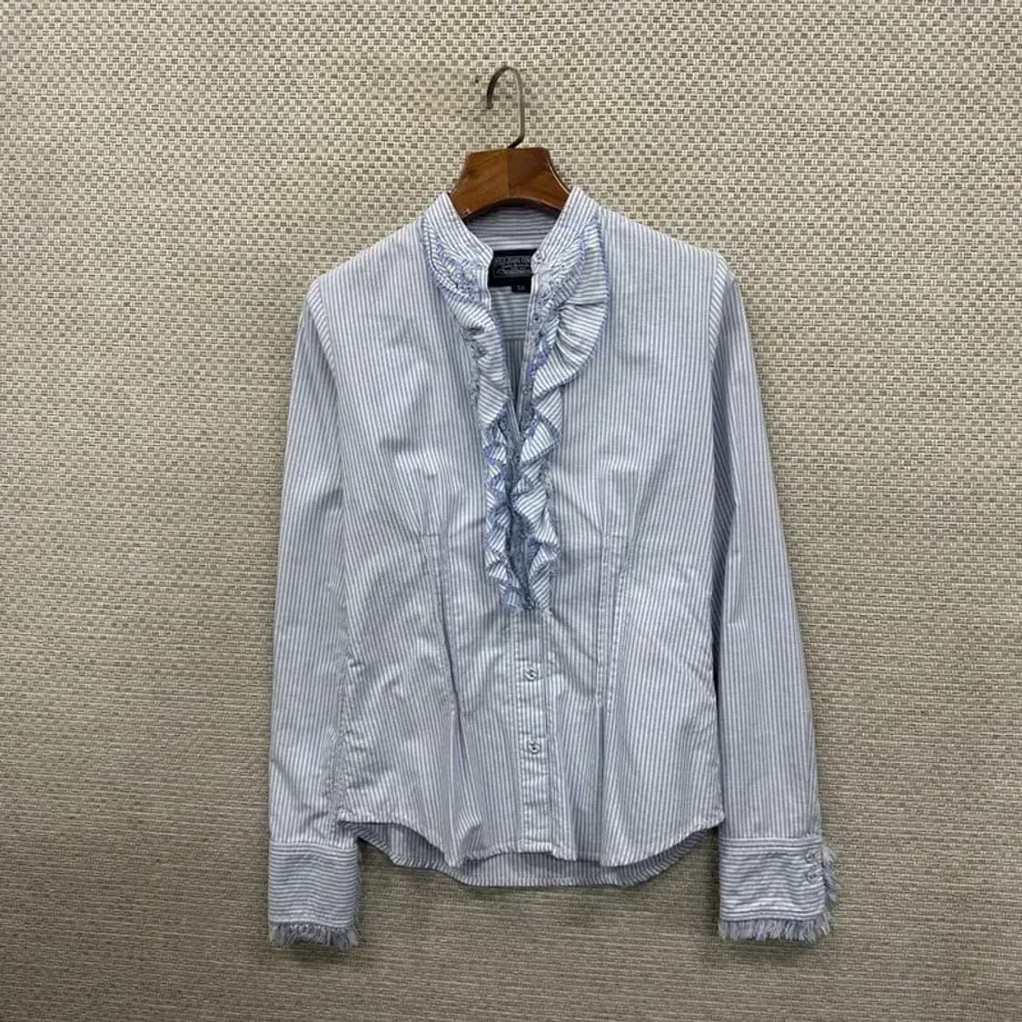 폴로 랄프로렌 프릴 스트라이프 긴팔 셔츠 85 A00563 상품이미지1