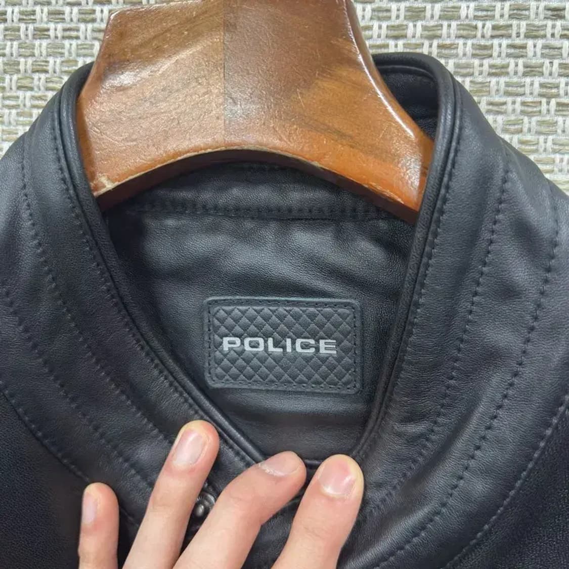 폴리스 POLICE 올드스쿨 양가죽 자켓 105 A00564 상품이미지3