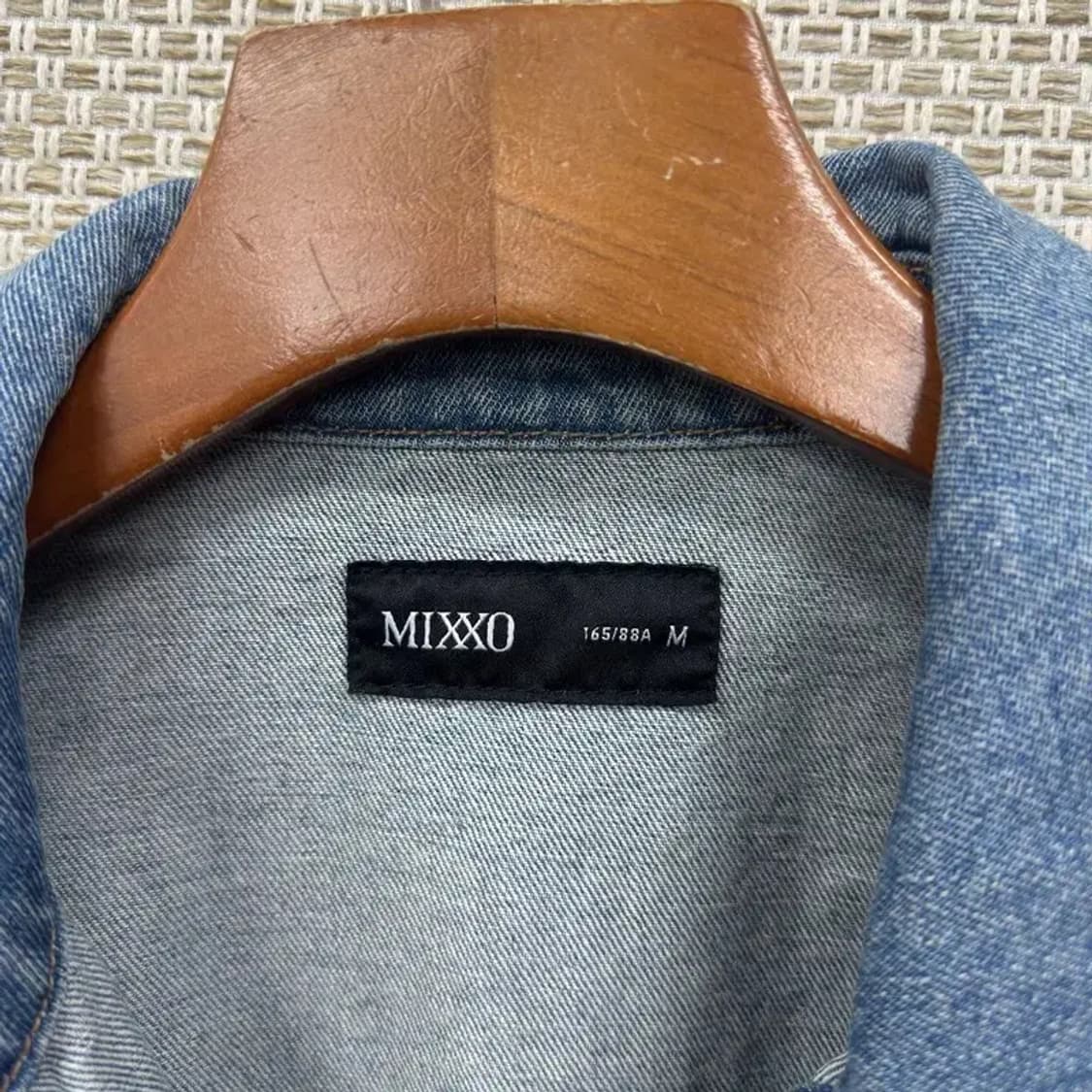 미쏘 캐주얼 빅포켓 데님 청자켓 95 A00566 상품이미지3