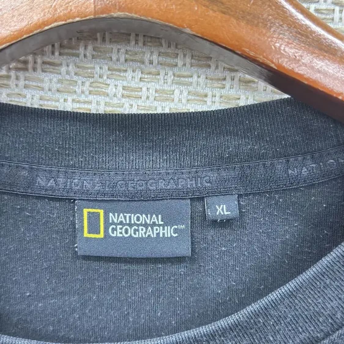 내셔널지오그래픽 아웃도어 프린팅로고 롱슬리브 긴팔티 105 A00569 상품이미지3