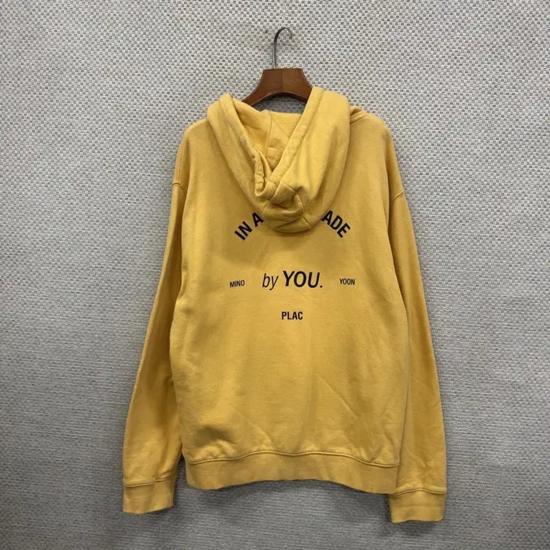 플랙진 캐주얼 자수로고 후드티 100 A00573 상품이미지2