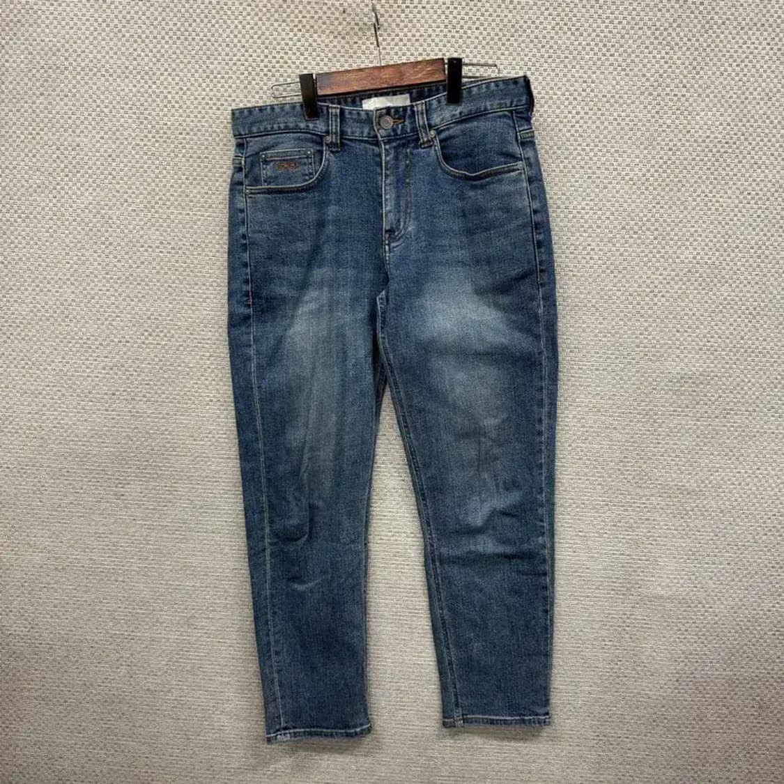 플랙진 크롭 밀란 스판 데님 청바지 30인치 A00592 상품이미지1