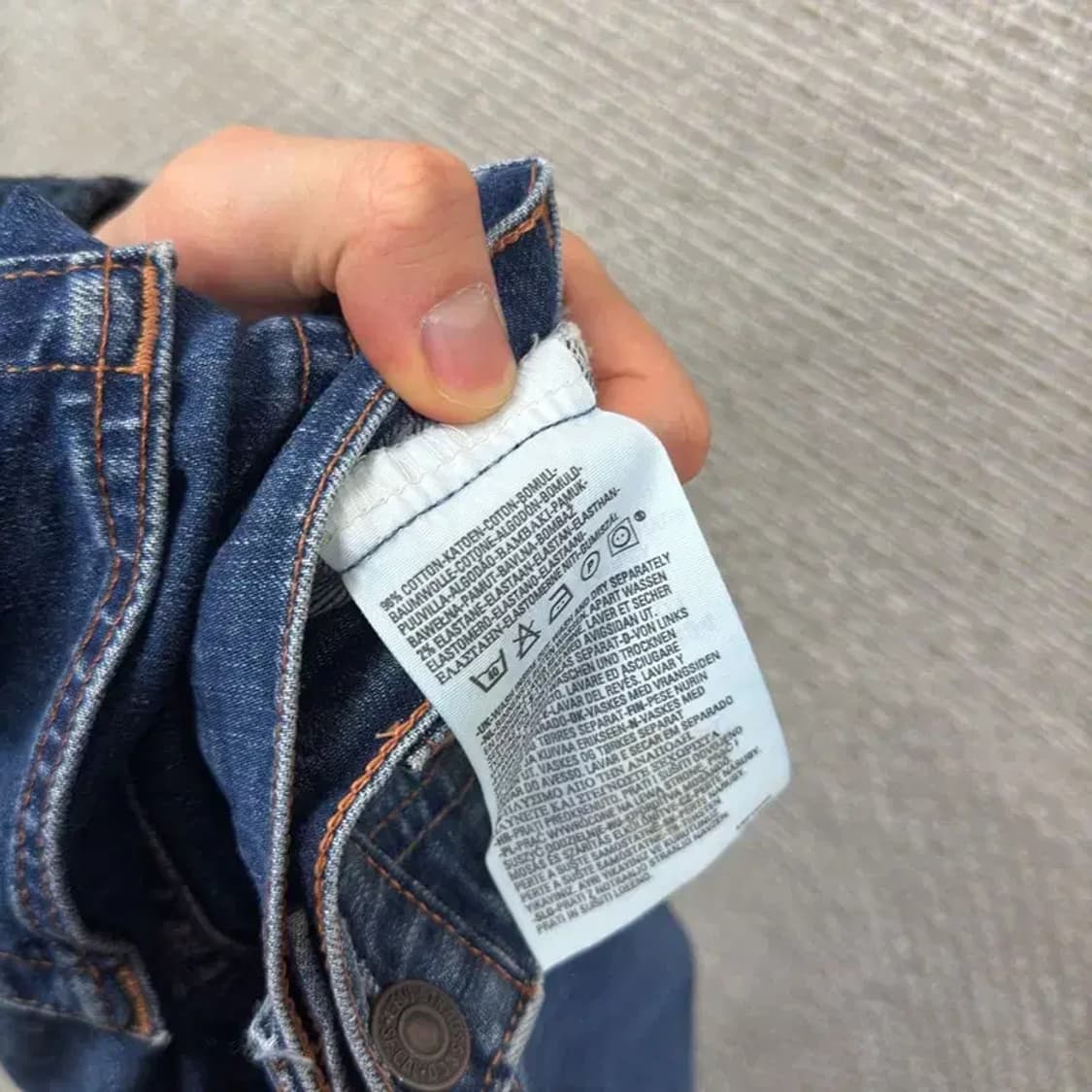 리바이스 595 캐주얼 데님 청바지 30인치 A00593 상품이미지4