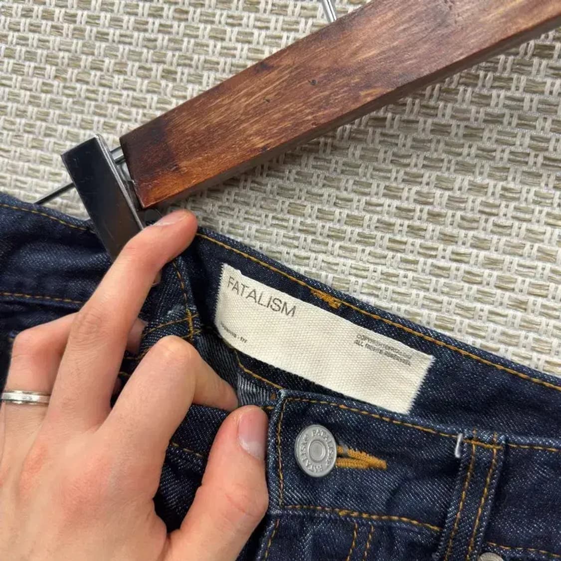 페이탈리즘 캐주얼 데님 청바지 44 A00594 상품이미지4