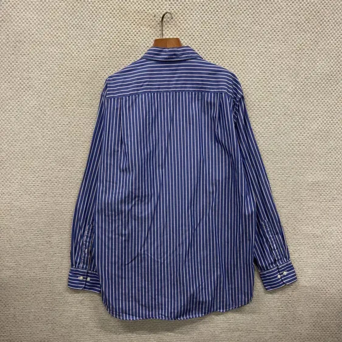 유니클로 캐주얼 포켓 스트라이프 긴팔 셔츠 105 A00577 상품이미지2