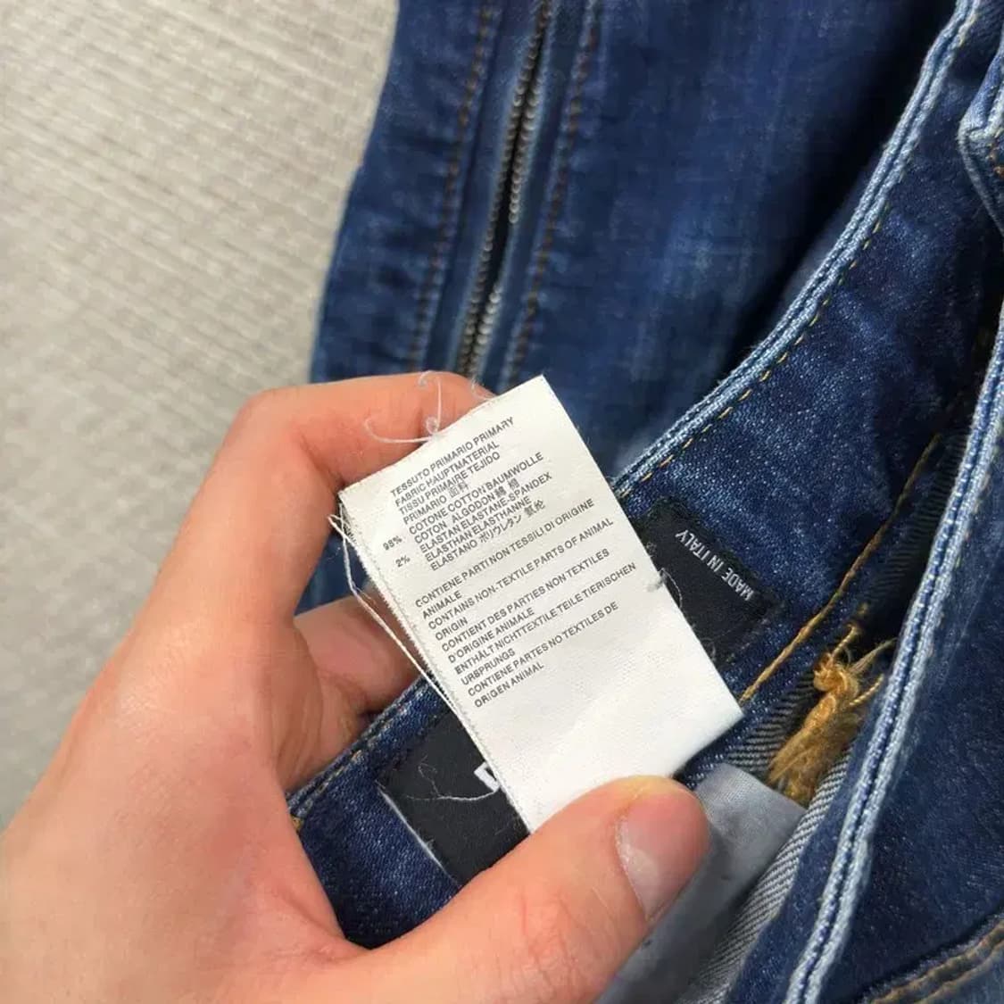 디스퀘어드2 찢청 데님 청바지 48 A00598 상품이미지5