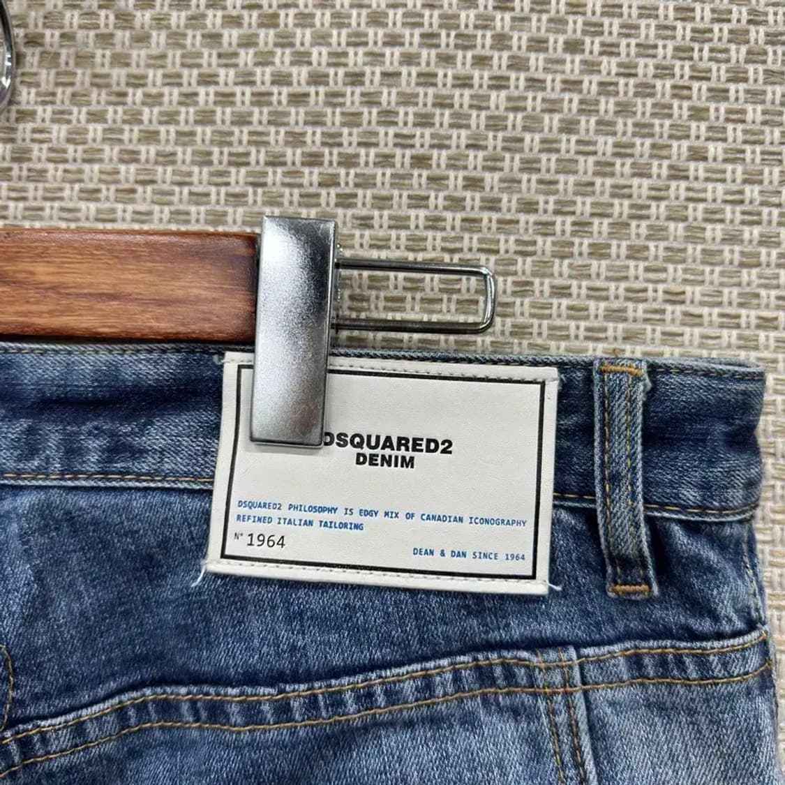 디스퀘어드2 디스트로이드진 데님 청바지 50 A00600 상품이미지3