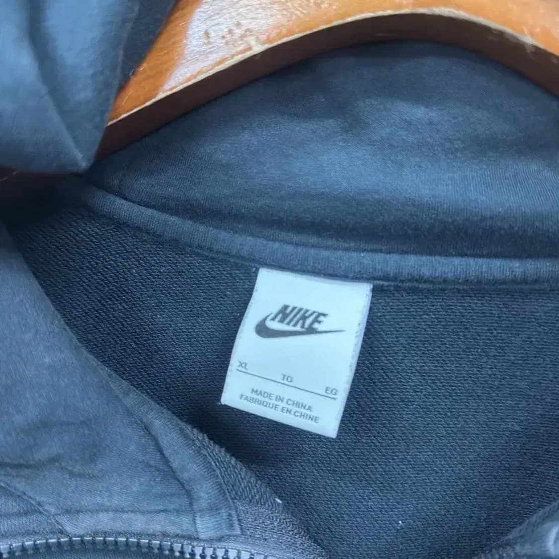 나이키 캐주얼 자수로고 후드집업 105 A00585 상품이미지3