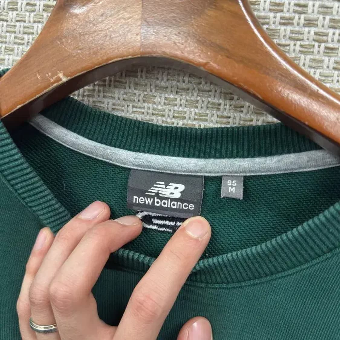 뉴발란스 빅프린팅 스웻셔츠 맨투맨 95 A00581 상품이미지3