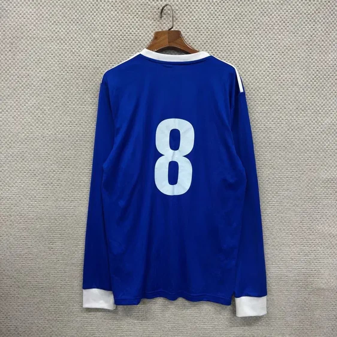 아디다스 프린팅로고 스포티 브이넥 져지 긴팔티 105 A00646 상품이미지2