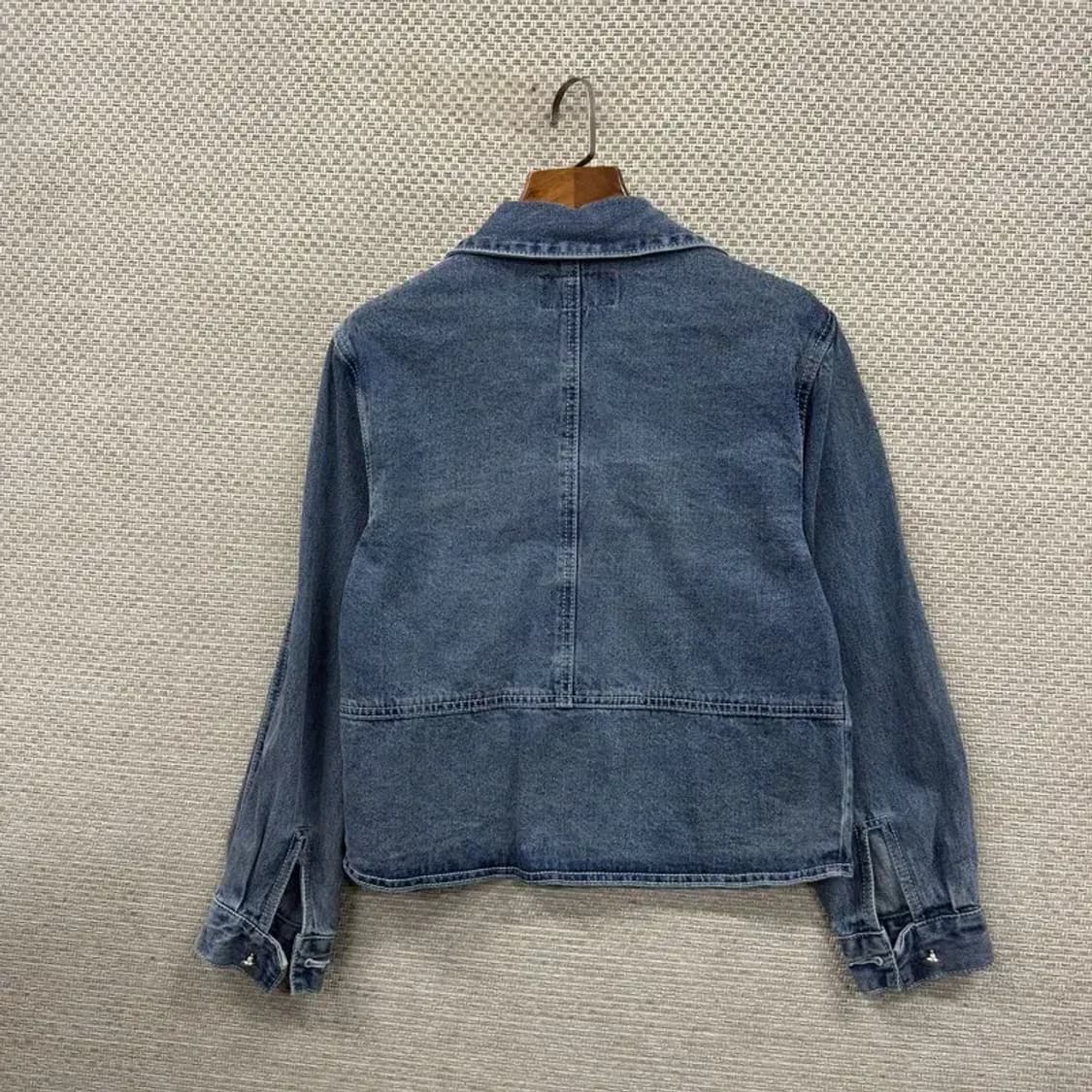 플라스틱아일랜드 캐주얼 투포켓 데님 청자켓 85 A00651 상품이미지2