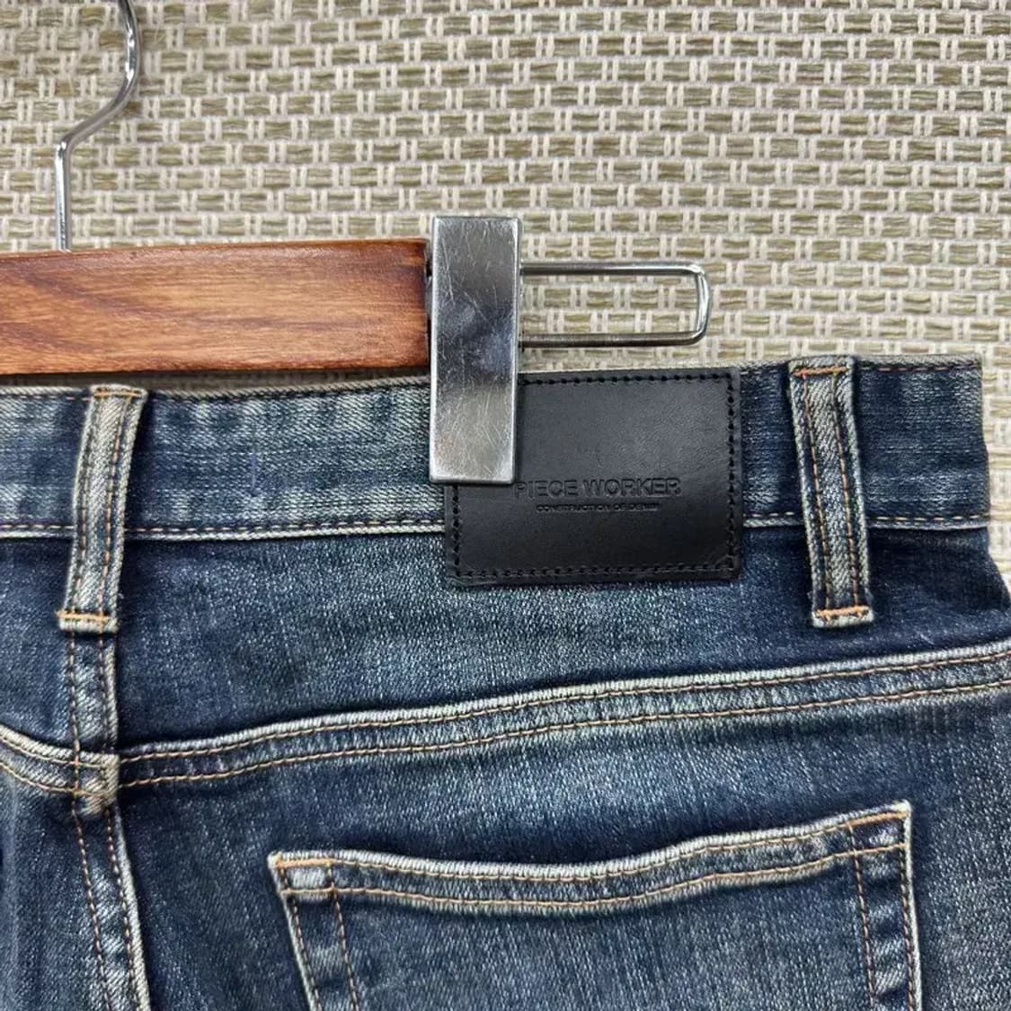 피스워커 빈티지워싱 스판 데님 청바지 30인치 A00672 상품이미지3