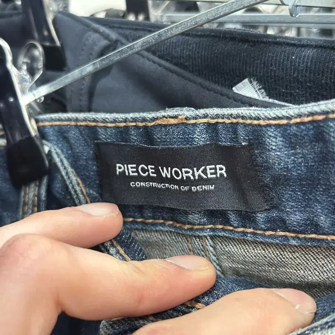 피스워커 빈티지워싱 스판 데님 청바지 30인치 A00672 상품이미지4