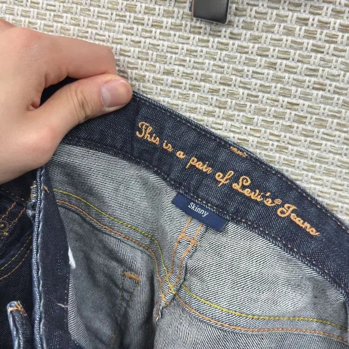 리바이스 캐주얼 스키니 데님 청바지 70 A00676 상품이미지4