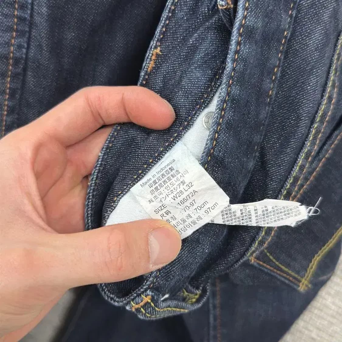 리바이스 캐주얼 스키니 데님 청바지 70 A00676 상품이미지5