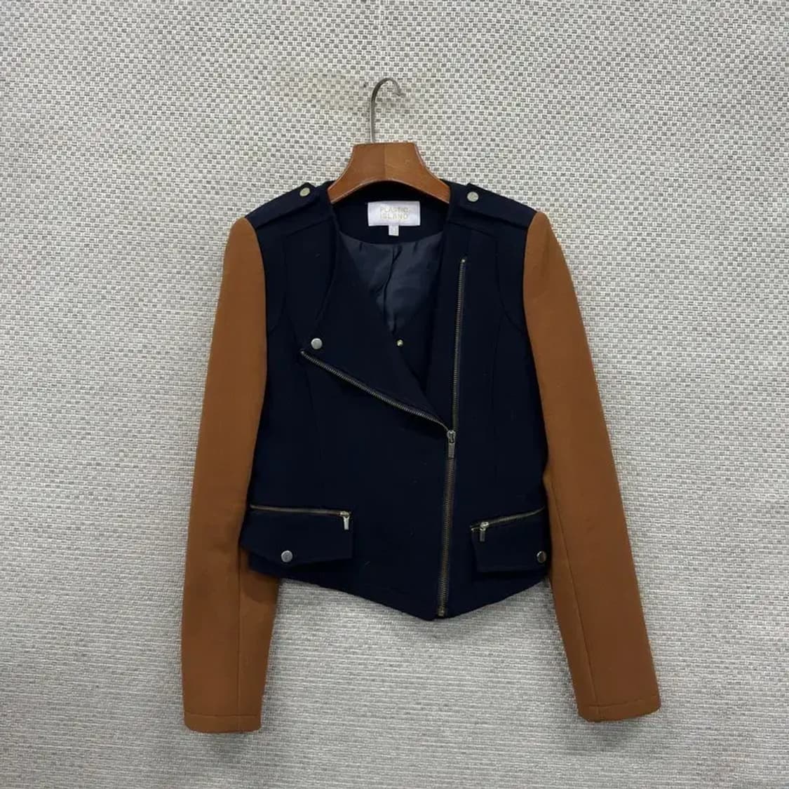 플라스틱아일랜드 캐주얼 여성 라이더 자켓 85 A00653 상품이미지1