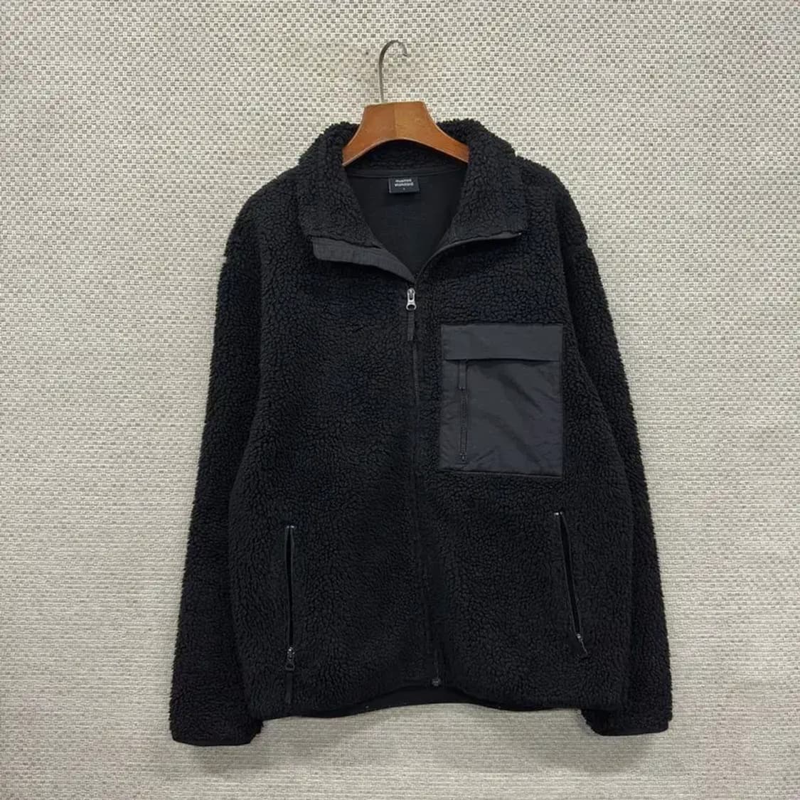 무신사스탠다드 캐주얼 양털 플리스 후리스 집업 100 A00657 상품이미지1