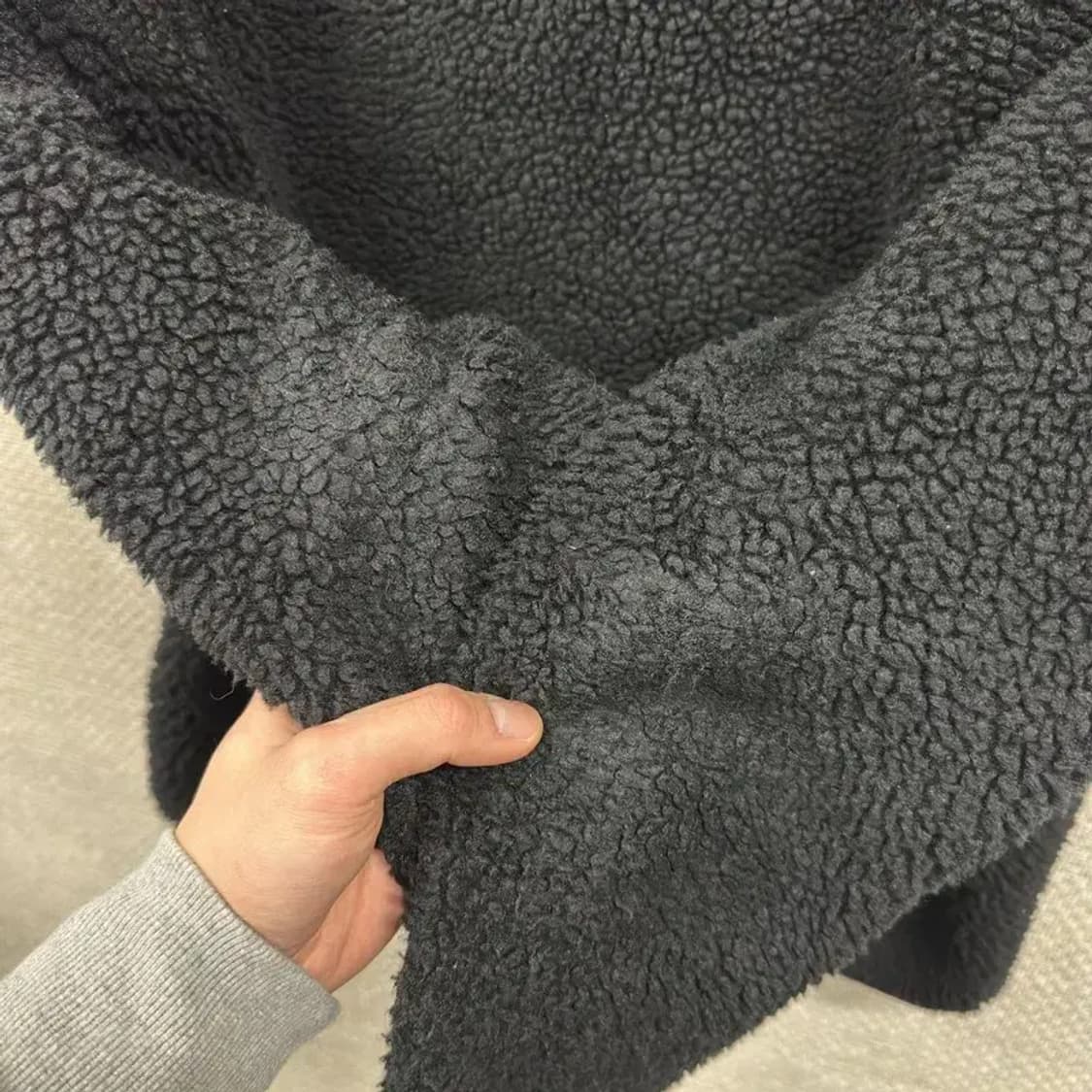 무신사스탠다드 캐주얼 양털 플리스 후리스 집업 100 A00657 상품이미지5