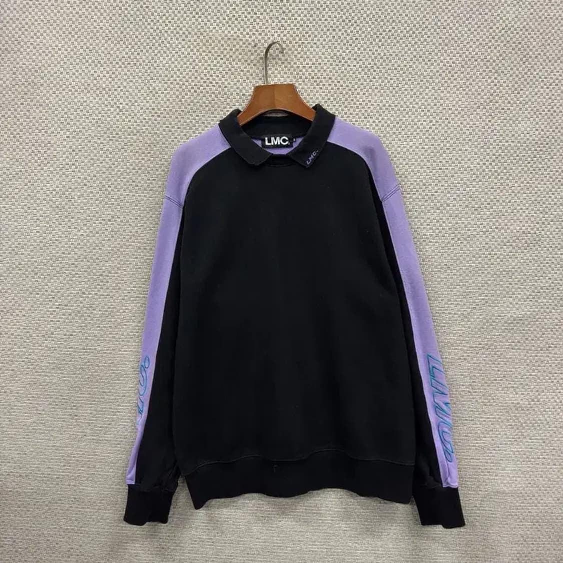 LMC 스트릿 사이드라인 스웻셔츠 카라 맨투맨 95 A00665 상품이미지1