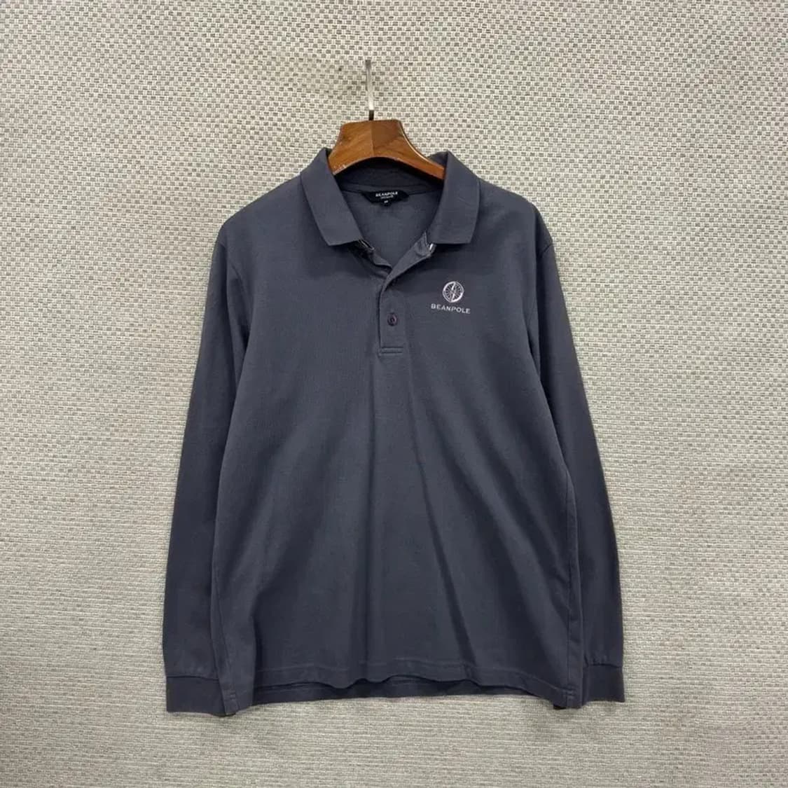 빈폴 아웃도어 자수로고 긴팔카라티 100 A00721 상품이미지1