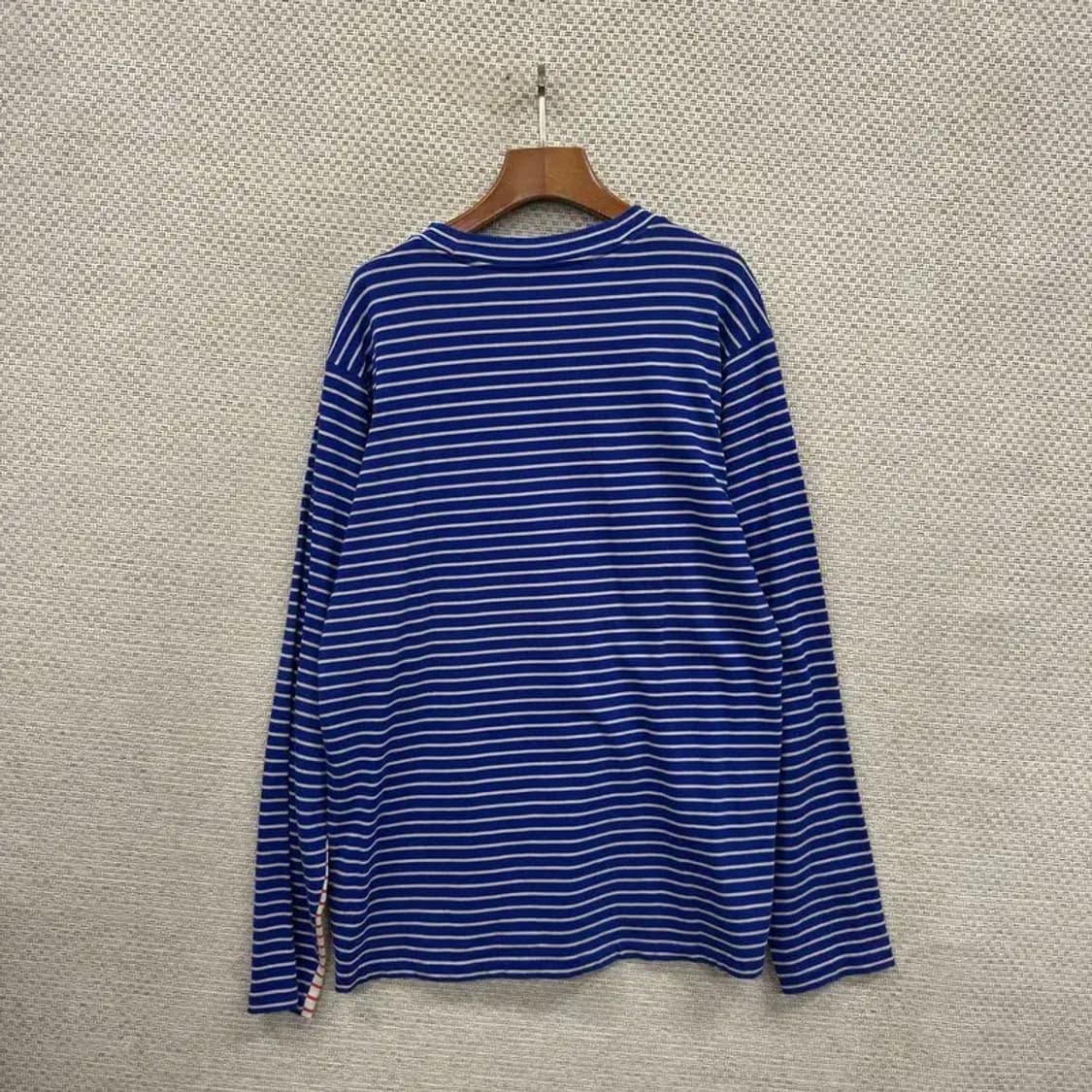 코스 COS 캐주얼 배식 스트라이프 롱슬리브 긴팔티 100 A00722 상품이미지2