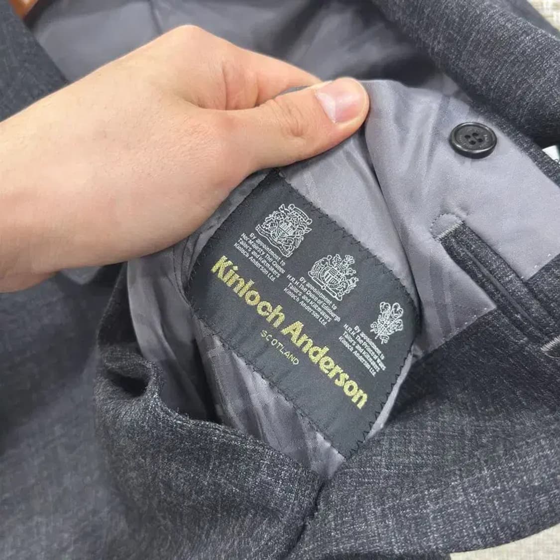 킨록 캐주얼 울 블레이저 자켓 100 A00723 상품이미지3