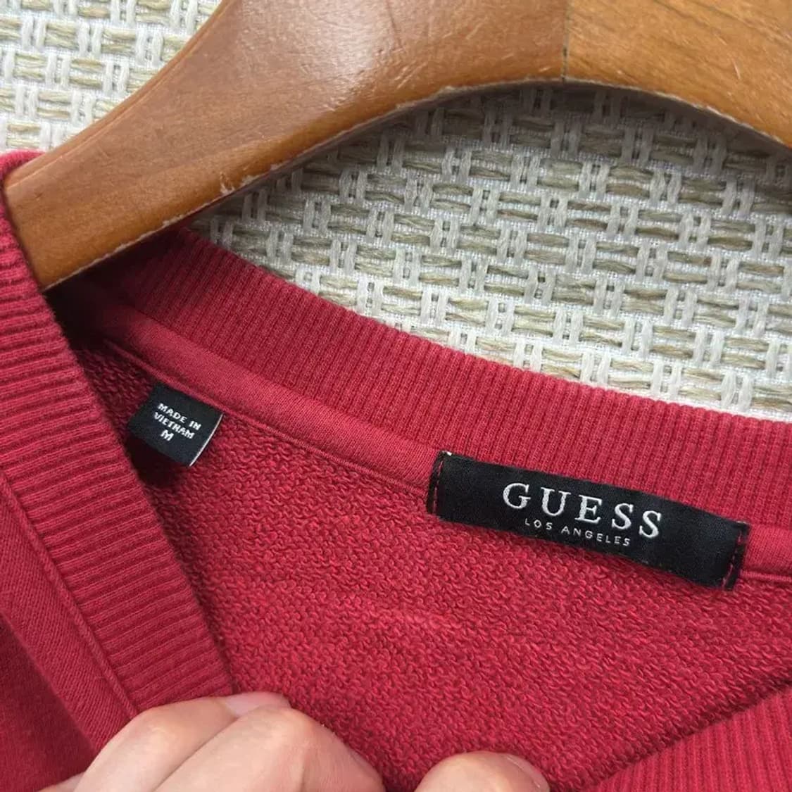 게스 캐주얼 프린팅 오버핏 스웻셔츠 맨투맨 100 A00726 상품이미지3